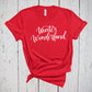Winter Wonderland, Christmas Shirt, Holiday Shirt, Christian Shirt, Shirts with Sayings, Christmas Shirts, Nature Shirts, Winter T Shirts