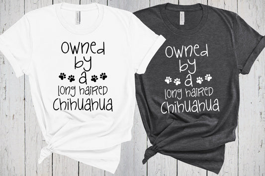 Chihuahua Shirt, Fur Mama, Long Haired Chihuahua, Chihuahua Mom, I Love Dogs, Dog Lover, Chihuahua Art, Long Haired Chihuahua Tshirt