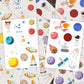 Sticker Sheets, Space Stickers, Activity Book, Scrapbook Stickers, Planner Stickers, Tablet Laptop, Planet Stickers, Astronaut Outer Space