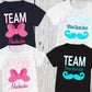 Team Muchacha, Team Muchacho, Pink or Blue Shirt, Party Shirts, Gender Reveal Shirts, Baby Shower, Pregnancy Announcement, It's A Boy Girl