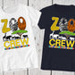 Zoo Crew, Cousin Crew Shirt, Zoo Squad, Elephant Shirt, Boys Birthday Shirt, Funny Family Shirts, Animal T Shirt, Teacher Shirts, Zoo Trip