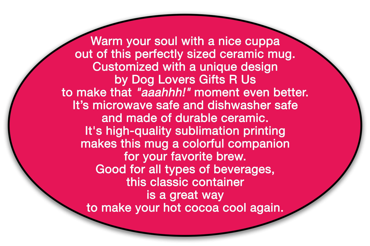 Vizsla Kisses Dog Coffee Mug, Vizsla Mom Mug Valentine Gift, Dog Lover Mug, Vizsla Gifts, Dog Dad Mug, Valentines Day Gift, Valentines Mug