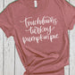 Touchdowns Turkey Pumpkin Pie, Fall Shirt, Pumpkin Spice, Thanksgiving Shirt, Turkey Shirt, Football Shirt, Football Mom, Turkey Day, Autumn