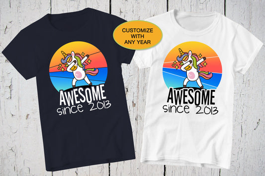Dabbing Unicorn Shirt, Unicorn Birthday, Unicorn Shirt, Unicorn Birthday Shirt, Unicorn Tshirt, 6th Birthday Shirt, Dab Dance, Unicorn Party