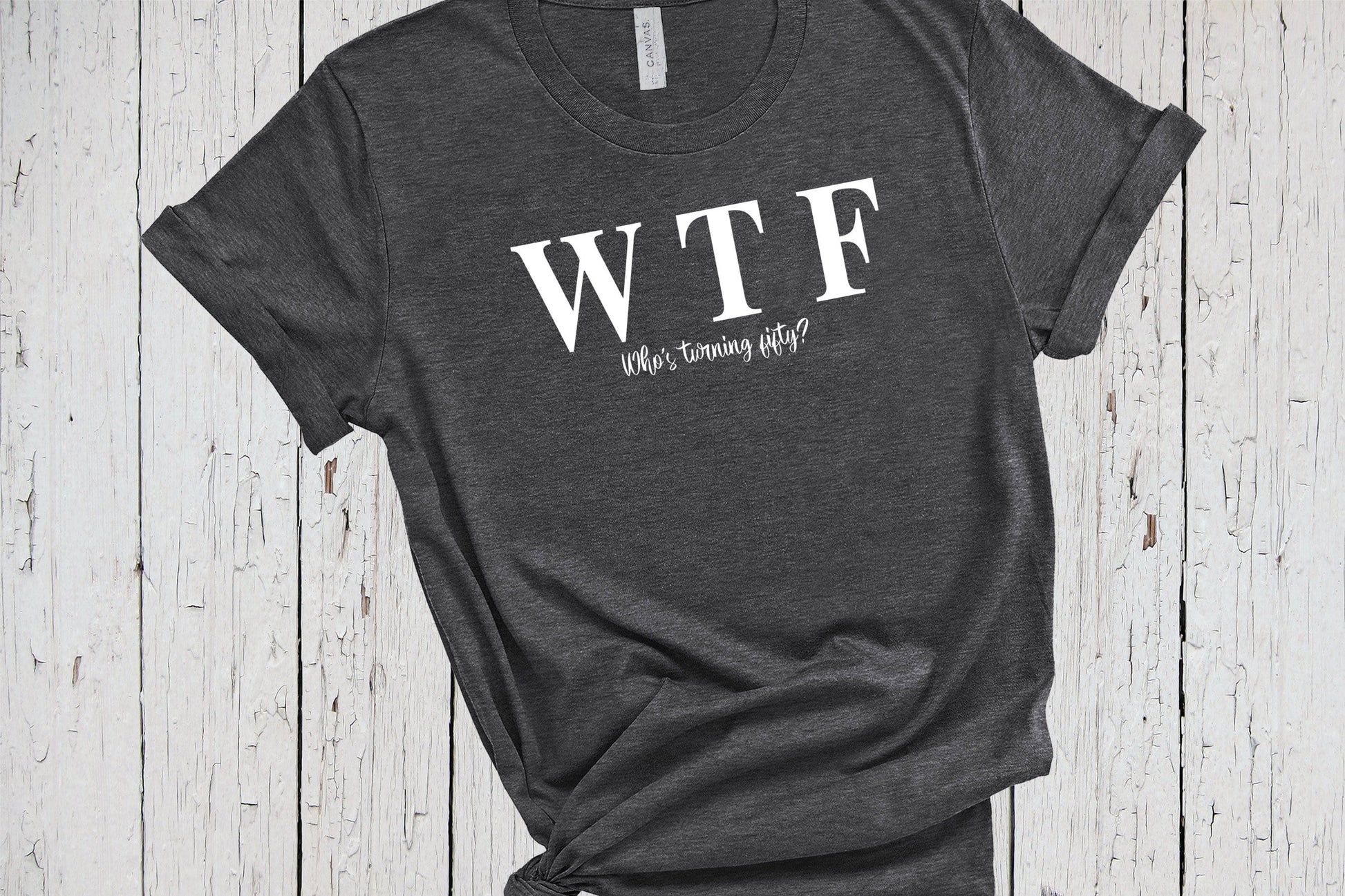 40th Birthday Gift T-Shirt Wtf Who's Turning Forty Funny Tee