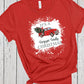 Red Vintage Truck Family Shirts, Bleached Shirt Effect, Christmas Shirt, Christmas Tree Shirt, Group Shirt, Personalized Shirt, Bleach Tee