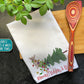 Chihuahua Christmas Tea Towel, Merry Wishes & Wags, Christmas Hand Towel, Funny Kitchen Towel, Funny Christmas Gift, Chihuahua Gifts for Mom