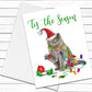 British Shorthair Cat, Christmas Cards, Funny Holiday Cards, Cute Holiday Card, Cat Christmas Card, Holiday Card Set, Cat Lover Gift for Mom