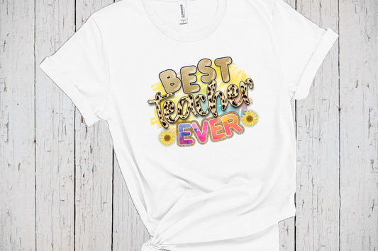 Teacher Tshirts, Best Teacher Ever, ESL Teacher, Elementary Teacher, Special Ed Shirt, Music Teacher Gift Ideas, Reading Teacher Tee