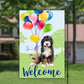 Bernedoodle Gifts, House Flags, Welcome Sign, Garden Decorations, Dog Lovers Gift, Outdoor Flag, New Home Gift, Pet Lover Gift, Mother's Day
