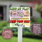 Kids At Play, Keep Poop Away, No Dog Poop Sign, Yard Sign, Lawn Sign, No Poop Sign, New Home Gift, No Pooping Sign, Keep Dogs Off Grass Sign