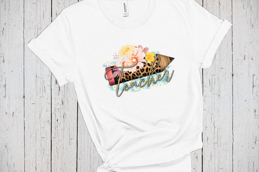 Teacher Tshirts, Science Teacher, Back To School Shirt, Special Ed Shirt, Leopard Print, Gift For Teachers, Graphic Shirt, Teacher Gift Idea