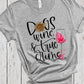 Dogs True Crime & Wine Shirts, Crime Junkie, Dog Lover Gift, Dog Mama Shirt, Murderino Shirt, Crime Show Shirt, Dog Mom T Shirt, Dog Lover
