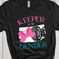 Keeper Of The Gender Shirt, Team Bows, Team Burn Outs, Pink or Blue Shirt, Gender Party Shirts, Gender Reveal Shirts, Pregnancy Announcement