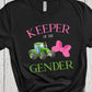 Keeper Of The Gender Shirt, Team Bows, Team Tractors, Pink or Blue Shirt, Gender Party Shirts, Gender Reveal Shirts, Pregnancy Announcement