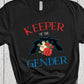 Keeper Of The Gender Shirt, Team Roses, Team Guns, Pink or Blue Shirt, Gender Party Shirts, Gender Reveal Shirts, Pregnancy Announcement