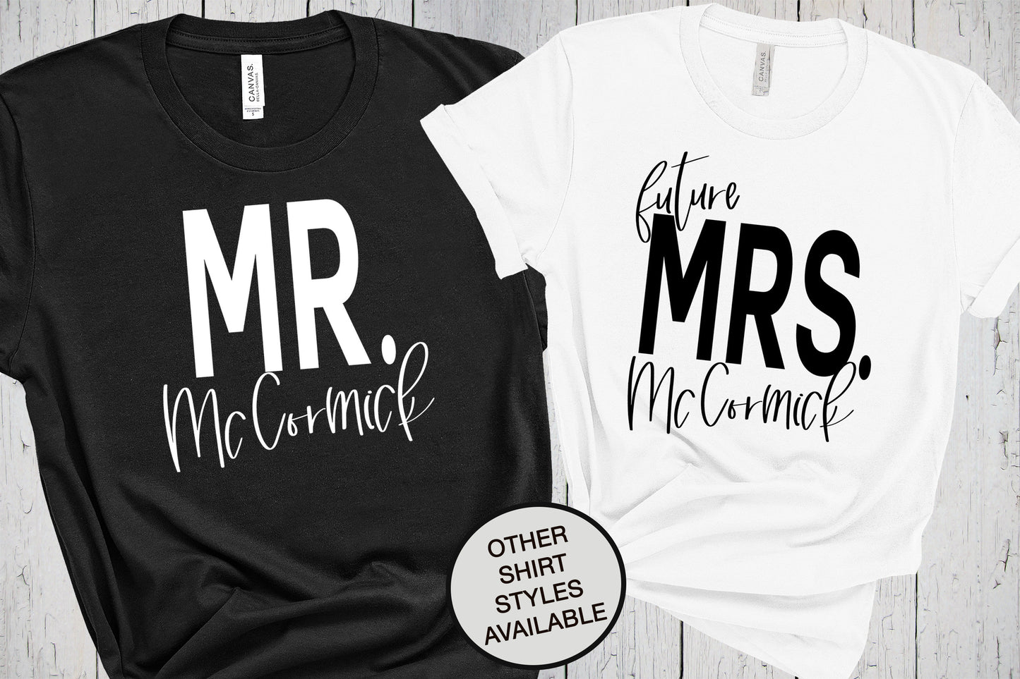 Future Mr and Mrs Shirts, Bachelor Party Shirt, Just Married Shirt, Bridal Shirt, Bridal Shower Shirt, Future Mrs Shirt, Husband Wife Shirts