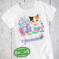 Meowmaid Birthday Shirt, Girls Mermaid Shirt, Cat Mermaid, Under Sea Party, Cat Lover Gift, Personalized Shirt, Ocean Shirt, Kitty Mermaid