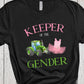 Keeper Of The Gender Shirt, Team Tutus, Team Tractors, Pink or Blue Shirt, Gender Party Shirts, Gender Reveal Shirts, Pregnancy Announcement