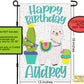 Llama Decor, House Flags, Custom Flag, Birthday Garden Flag, Drive By Birthday, Porch Flag, Birthday Decor, Yard Flag, Birthday Banner