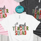 Teacher Squad Shirts, Teacher Group Shirts, Teacher Shirt, Back To School Shirt, Leopard Print Tee, Teach Shirt, First Day of School Tshirt