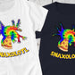 Snaxolotl Pizza Shirt, Axolotl Shirt, Tie Dye Shirt, Salamander Shirt, Cute Axolotl Snack, Mud Puppy, Kawaii Axolotl Lover, Pizza Slice Tee