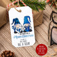 Holiday Gnome Christmas Gift Tags, Christmas Present Tags, Stocking Tags, Hang Tags, Handmade Tags, Party Favor Tag, To From Tags, Bag Tags