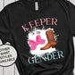 Keeper Of The Gender Reveal Shirt, Team Bows or Team Boots, Baby Reveal, Pregnancy Announce, He or She, Boy or Girl, Pink Blue We Love You