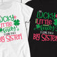 St Patricks Day Future Big Sister Shirt, Pregnancy Announce, Baby Reveal, Big Sis Shirt, Lucky Little Lady, Promoted to Big Sister Outfit,