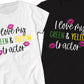 I Love My Tractor Farm Girl Shirt, Green Yellow, Lips Kisses Country Shirt, Farmer Shirt, Farm Wife Shirt, Just A Girl Who Loves Tractors