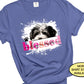 MaltiPoo Blessed Dog Mom T-shirt, Maltese Poodle Peeking Dog Owner Shirt, Fur Mama, Dog Lover, Mothers Day Gifts, Paw Print, Rescue Mom