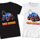 Monster Truck Ring Bearer Shirt, Toddler Ring Bearer Outfit, Bridal Party Shirt, Ring Bearer Proposal, Ring Bearer Gift, Monster Truck Shirt