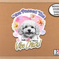You Passed The Vibe Check Sticker, Dog Owner Gifts, Dog Lover Decal, Phone Case Sticker, Journal Stickers, Die Cut Stickers, Laptop Sticker