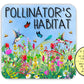 Pollinator's Habitat Hummingbird Sign, Pollinator Signs, Farm Signs, Butterfly Sign, Farmhouse Sign, Garden Metal Yard Sign, Flower Sign