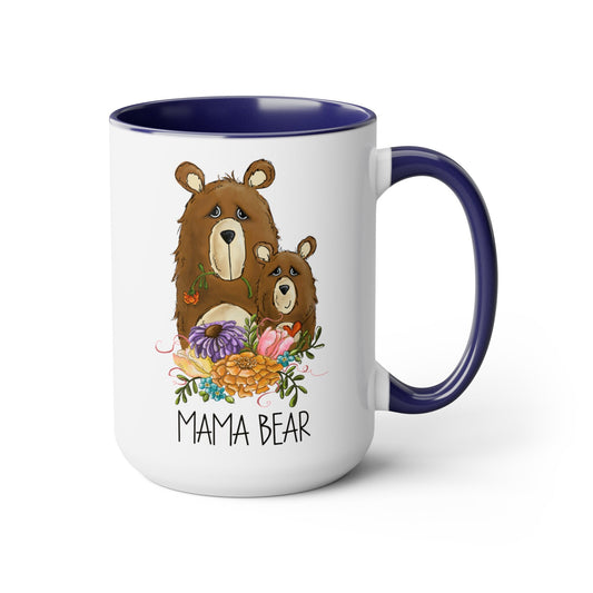 Mama Bear Mug, Mothers Day Mug, Autumn Mug, Tea Mug, Bear Gift, Cute Mom Mug, Camping Mug, Mama Coffee Mug for Mom, Mommy and Me, Mama Mugs