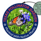 Texas Flag Pollinator Garden Sign, Monarch Butterfly & Native Plants Sign, Bluebonnet Texas State Flower Garden, Birthday Gift for Gardener
