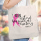 I Won The Lord Has Give Me The Victory Tote Bag, Cancer Survivor Tote, Breast Cancer Gift, Cancer Awareness, Pink Ribbon Gift, Cancer Sucks
