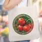 Tomato Cheaper Than Therapy Garden Tote Bag, Garden Therapy Plant Mom Gift, Gardener Tote Shopping Bag, Farmers Market Bag, Plant Lady Lover