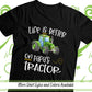 Life Is Better on Papa's Green Tractor, Farm Birthday Shirt, Boys Farm Shirt, Papa's Boy, Grandpa Shirt, Farm Tractor Print, Papa's Girl