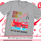 Ring Bearer Shirt, Sound The Alarm, I'm The Ring Bearer, Fire Truck, Fireman Shirt, Ring Bearer Outfit, Ring Bearer Proposal, Bridal Party