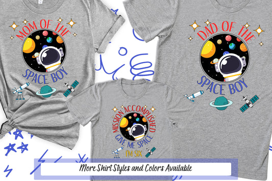Astronaut Shirts, Space Birthday Party, Matching Family Shirts, Birthday Party Celebration, Reunion Shirts, Outer Space, Astronomy Planets