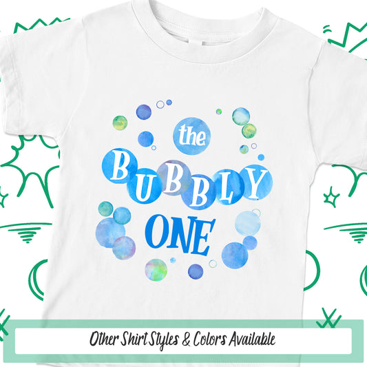 Bubbly One 1st Birthday Shirt, One Year Old First Birthday Shirt, Boys Birthday Party Outfit, Boys Shirt, Birthday Part Shirt, Birthday Gift