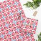 Red Tractor Birthday Boy Personalized Gift Wrapping Paper, Farm Party Gift Wrap Paper, Baby Shower Wrapping Paper Roll, Personalized Name