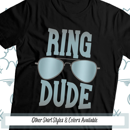 Ring Dude Toddler Ring Bearer Shirt, Ring Man, Ring Boy Gift, Ring Bearer Proposal, Wedding Ring Holder, Ring Bearer Gift, Bridal Party Gift