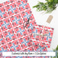 Red Tractor Birthday Boy Personalized Gift Wrapping Paper, Farm Party Gift Wrap Paper, Baby Shower Wrapping Paper Roll, Personalized Name