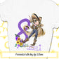 Blonde Hair Cowgirl Birthday Party Shirt, Boots Bling Wild West Country Shirt Birthday Gift Personalized Shirt, Cow Girl Birthday Girl Shirt