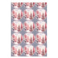 Watercolor Pink Christmas Tree Xmas Wrapping Paper, Christmas Gift Wrap Paper, Pink Wrapping Paper, Merry Christmas Gift Mom Christmas Paper