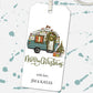 Personalized Gift Tags, Camper Merry Christmas Stickers, Christmas Present Tags, Wine Tags, Napkin Tags, Christmas Camper, Holiday RV Gift