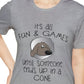 It's All Fun & Games Until Someone Ends Up In A Cone Shirt, Veterinarian Gift, Vet Tech Gift, Funny Dog Lover Gift, Vet Nurse Sweatshirt