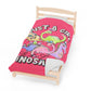 Just A Girl Who Loves Dinosaurs Plush Velveteen Blanket, Comfy Bed Blanket, Movie Blanket Kids Sleepover Blanket, Snuggle Soft Blanket Throw